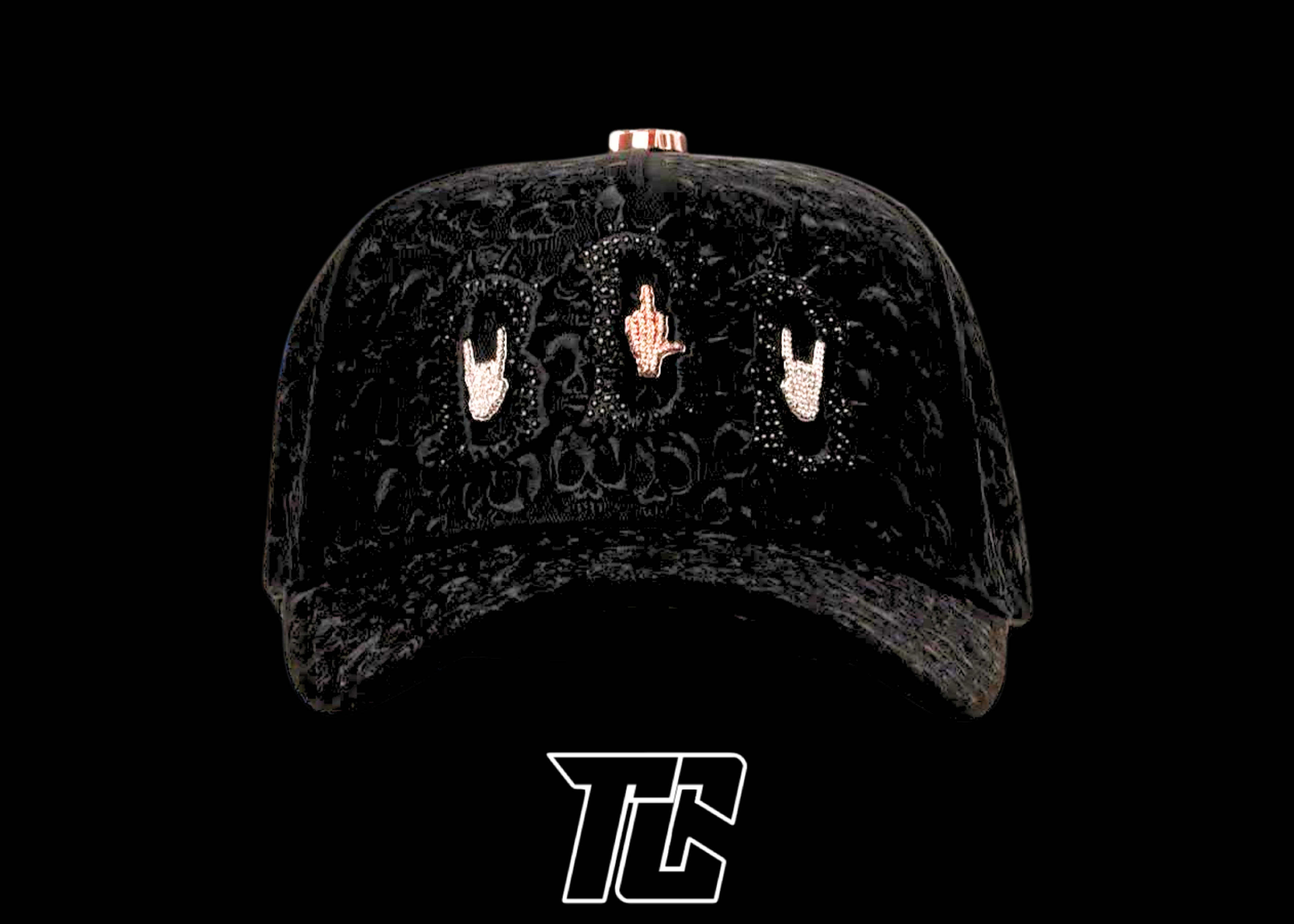 Barbas Hats - BBB HAND SKULL